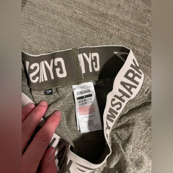 Gymshark Olive Green Compression Leggings Size Small 28 inch inseam - Picture 2 of 4